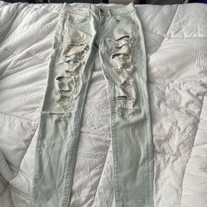 American Eagle outfitters ripped jeans